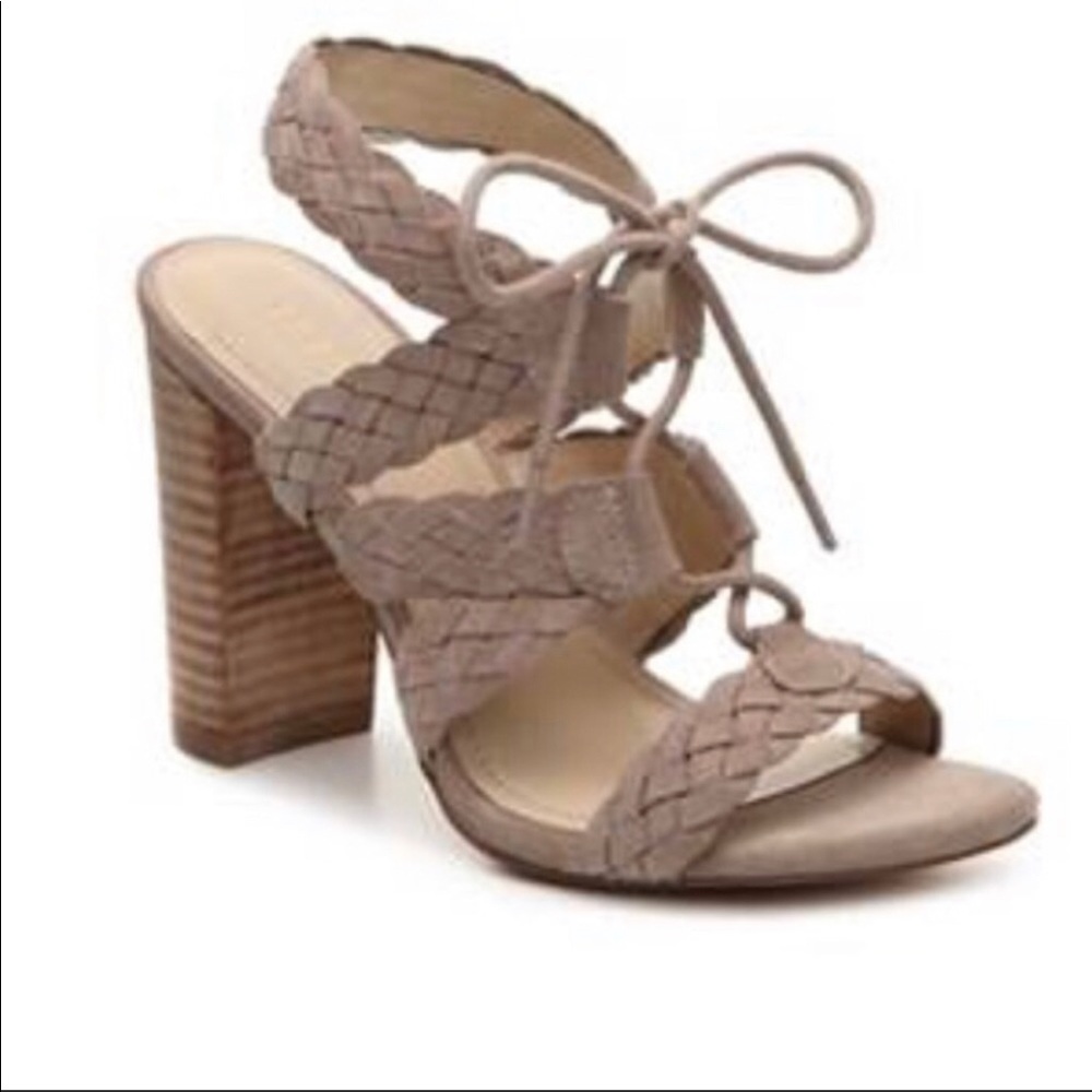 BCBG Lorette Tie Up Heels